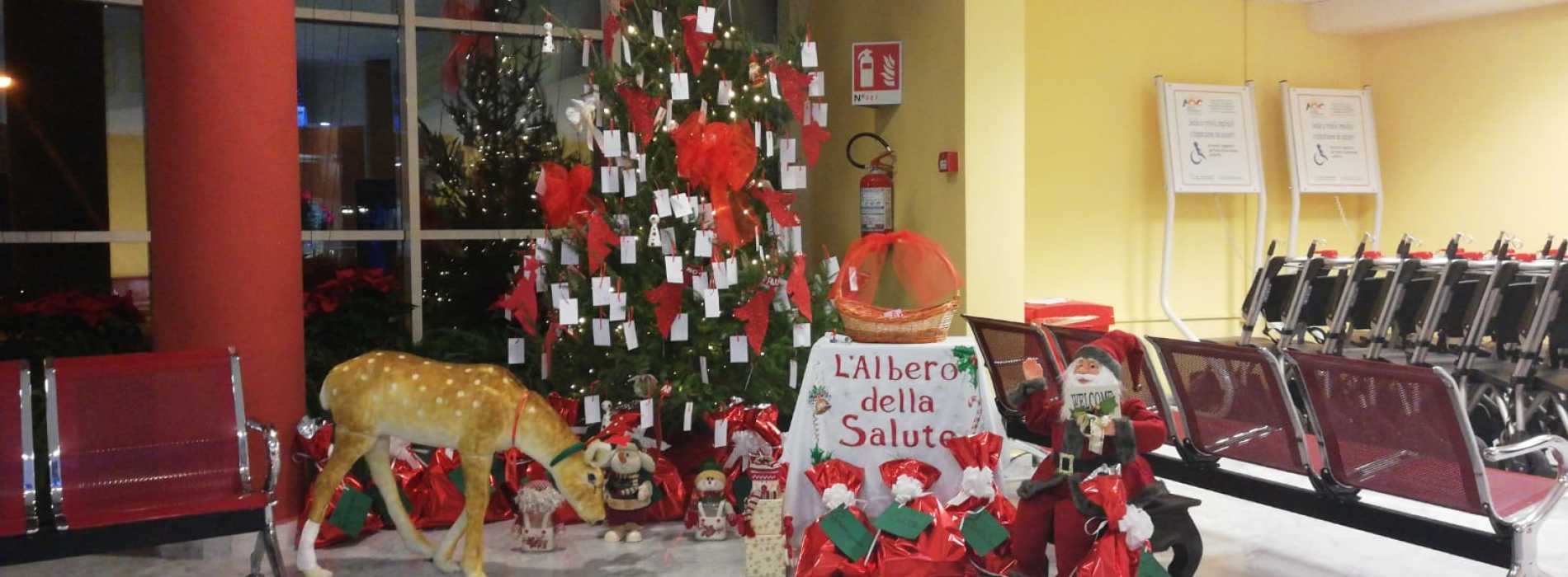 Ospedale Caserta, Natale di desideri con l’Albero della Salute