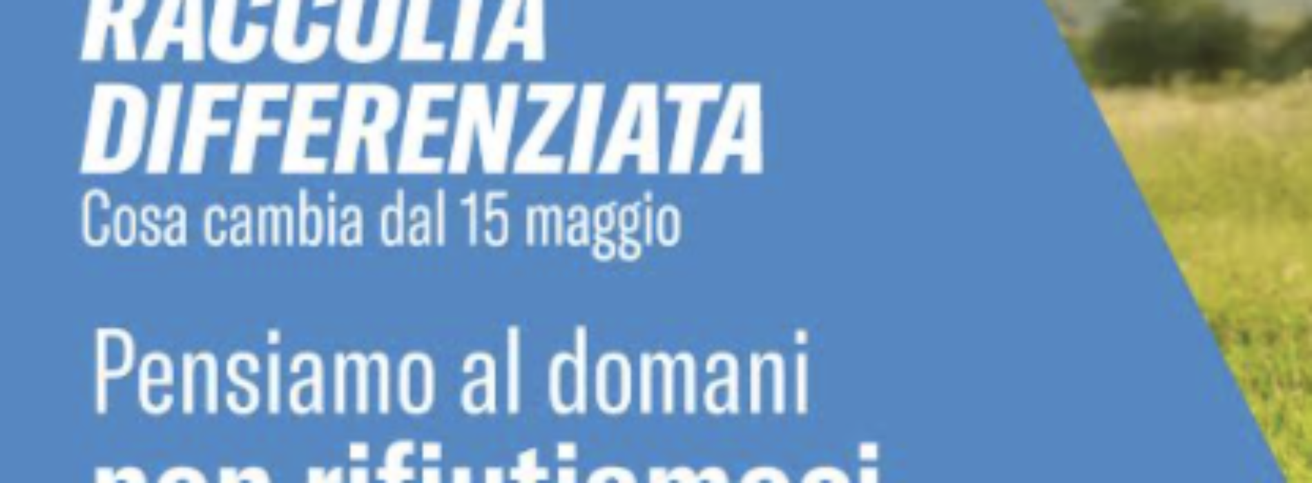 A Caserta si cambia, nuove regole per la raccolta differenziata