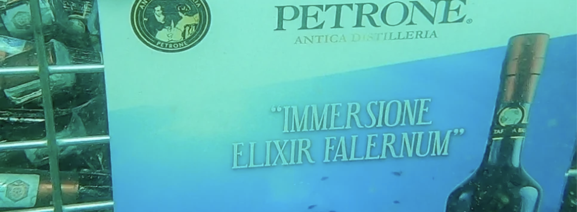 Elixir Falernum, il primo liquore in affinamento subacqueo