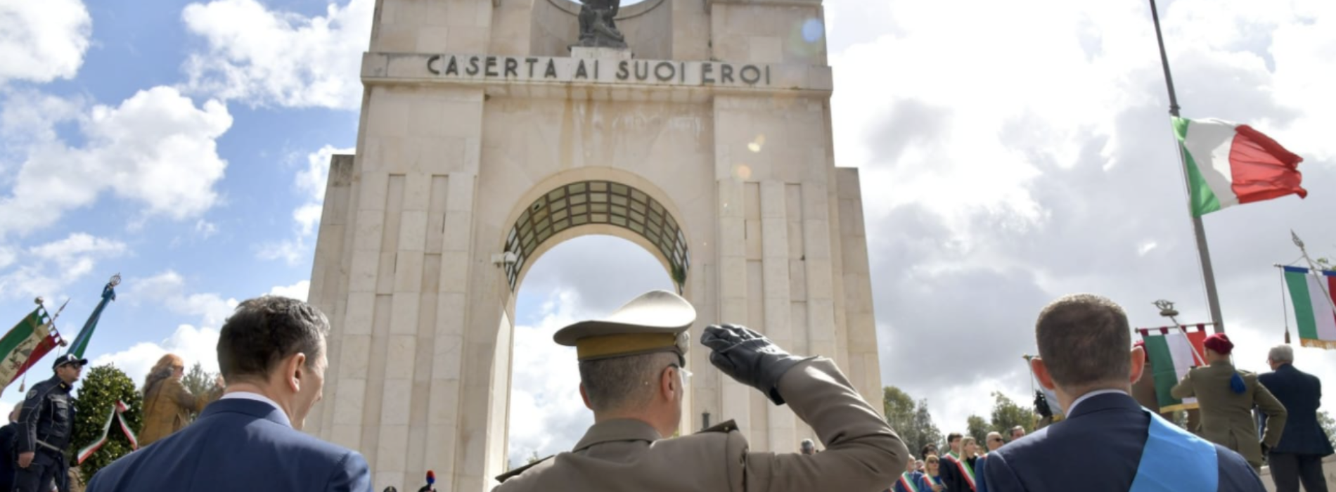 Cerimonia al Monumento, Caserta ricorda così la Liberazione