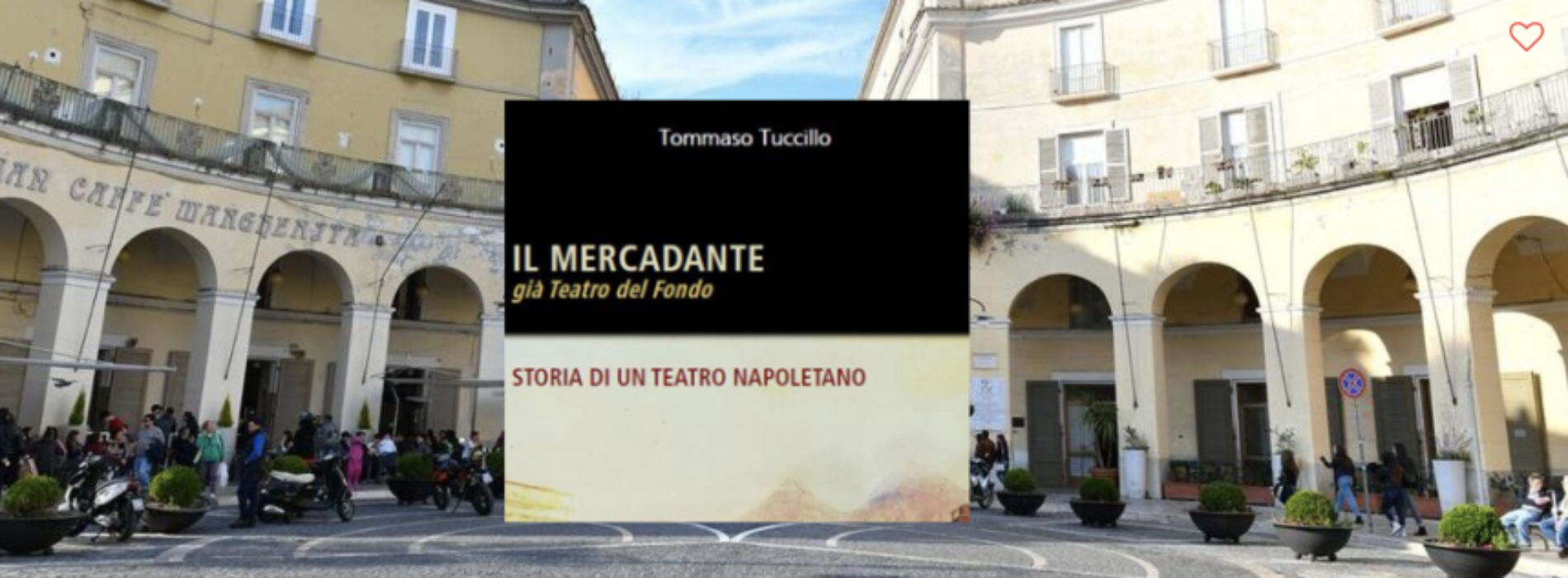 Il Mercadante, il libro di Tommaso Tuccillo al Circolo Nazionale