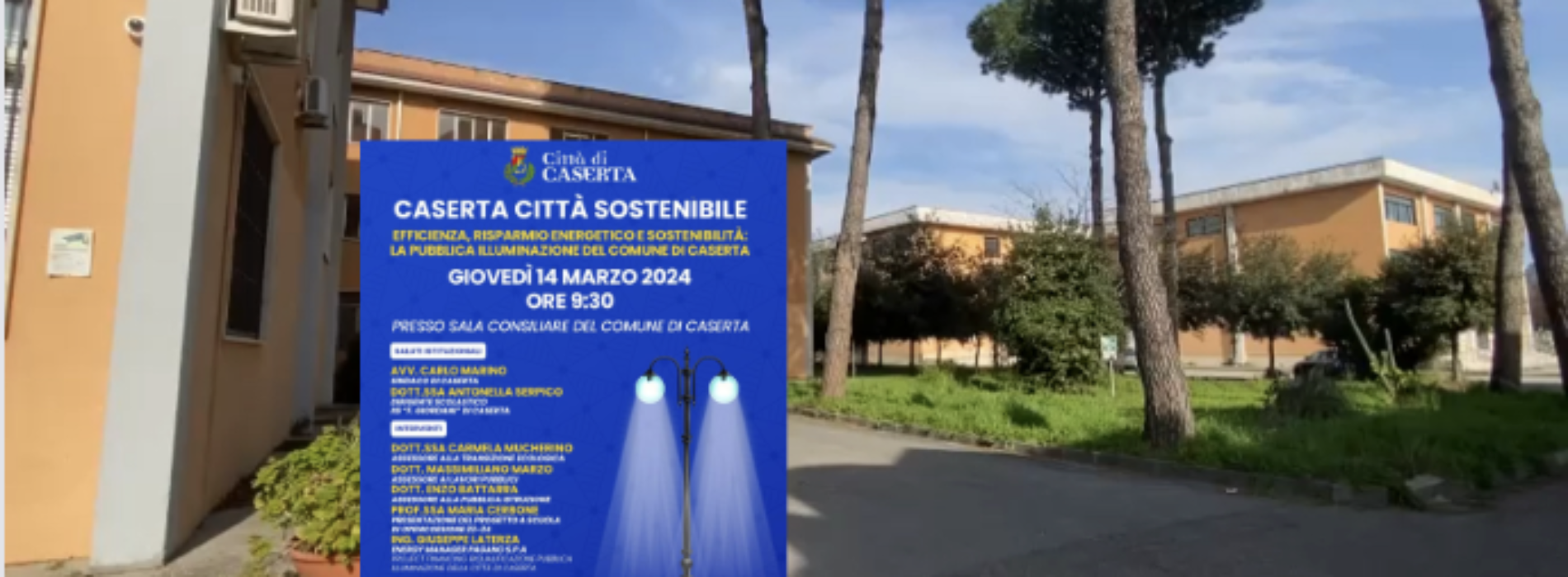 Caserta città sostenibile, l’istituto Giordani affianca il Comune