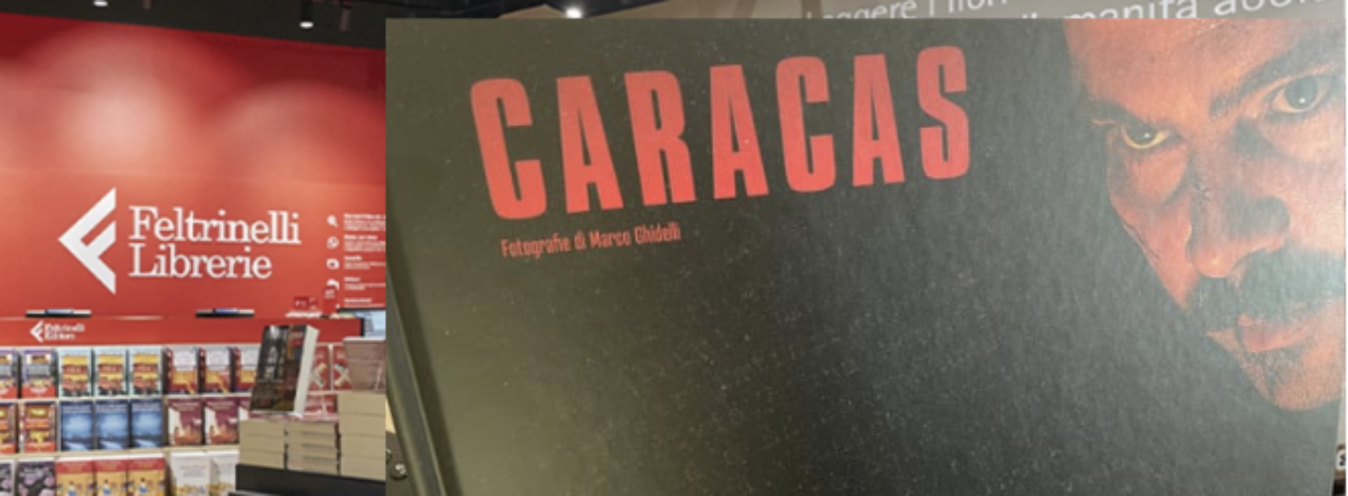 Caracas, il libro di Marco Ghidelli alla Feltrinelli di Caserta