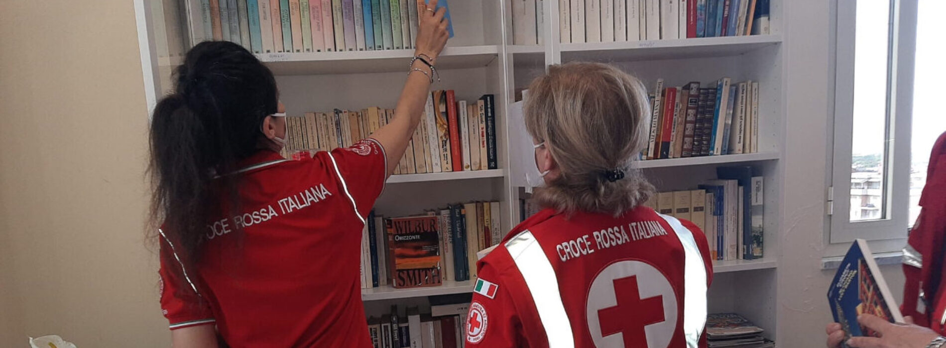 Ospedale Caserta e Croce Rossa. Inaugurata la Biblioteca solidale