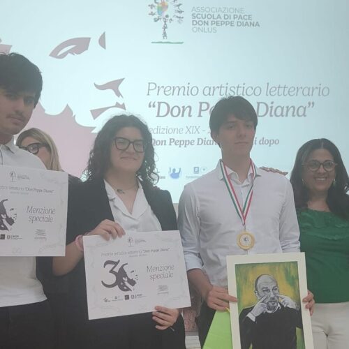 Premio Don Peppe Diana, menzione speciale per il liceo Quercia