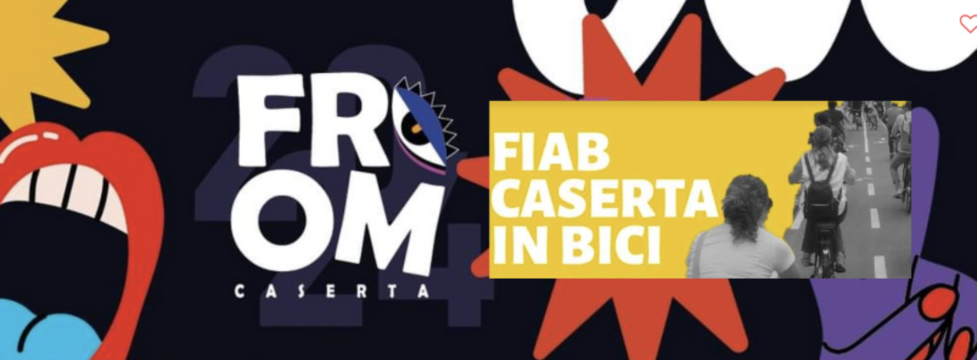 Fiab Caserta in Bici, l’associazione presente al Festival From
