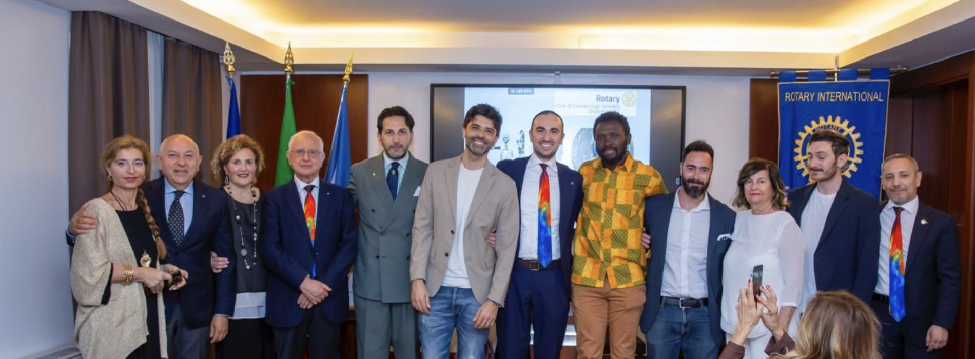 Rotary Club Vanvitelli, Garrone e Mamadou tra i premiati