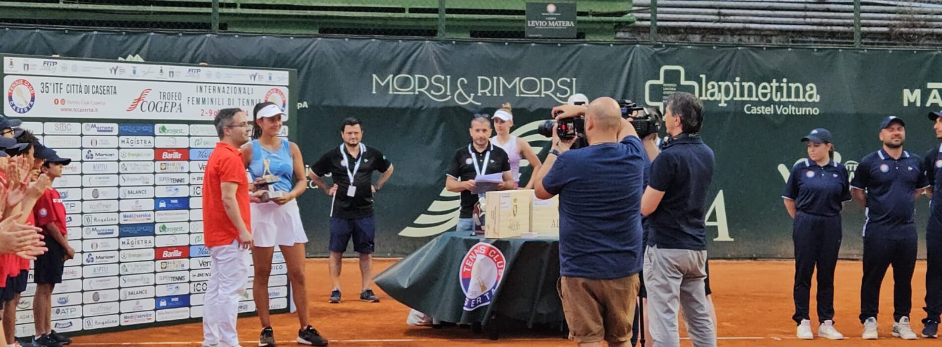 Leyre Romero Gormaz, la vincitrice del Torneo femminili di Tennis Caserta