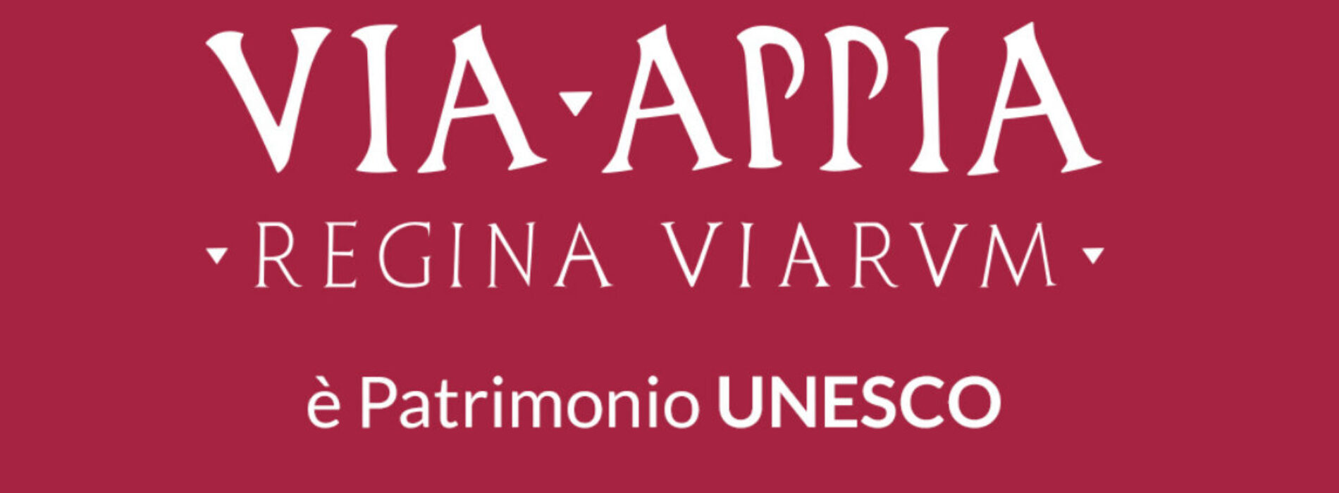 La storia passa da qui, la via Appia è patrimonio dell’Unesco