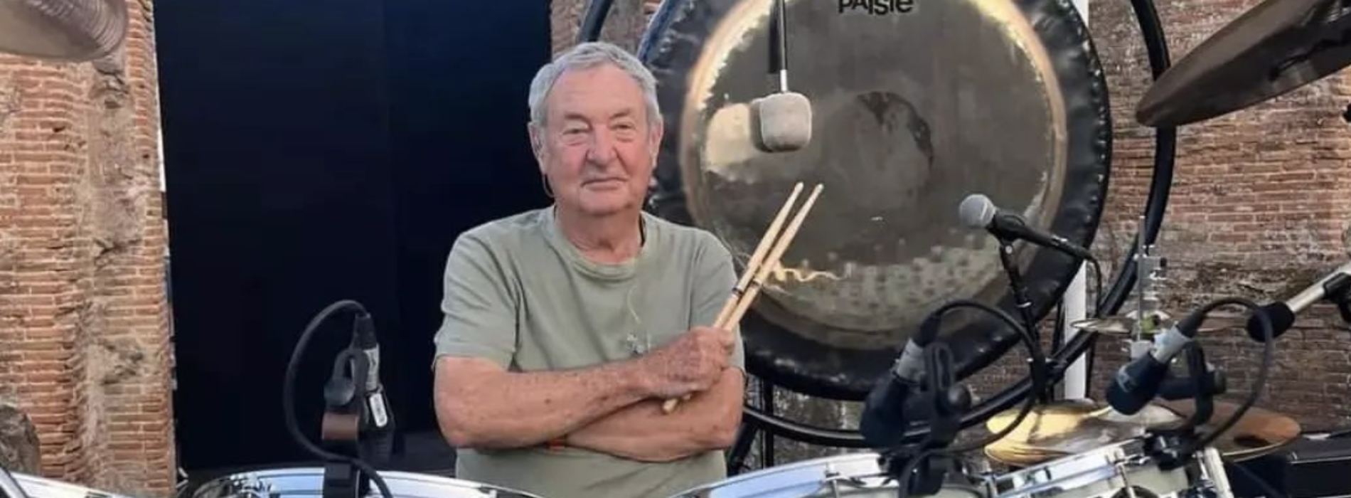 Nick Mason a Un’Estate da Belvedere, l’ex dei Pink Floyd a Caserta