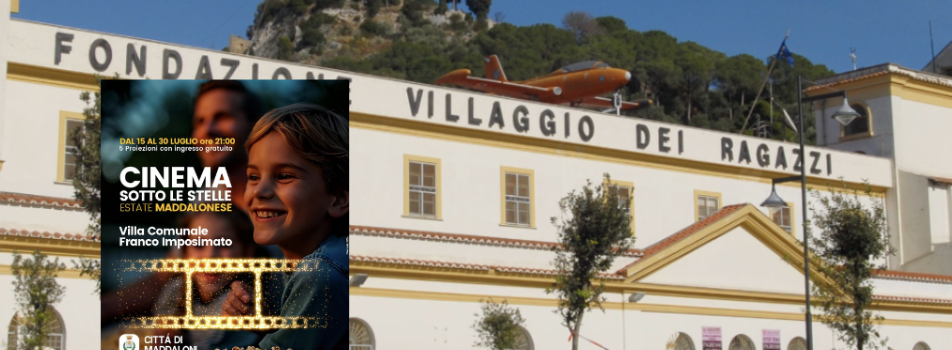 Maddaloni. Teatro e Cinema sotto le stelle al Villaggio dei Ragazzi