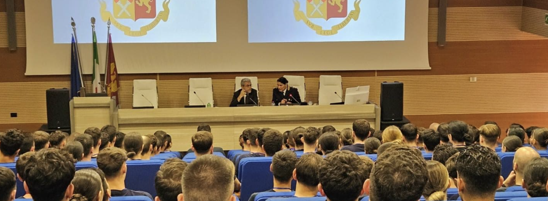 Scuola di Polizia, il benvenuto del questore Grassi ai nuovi agenti