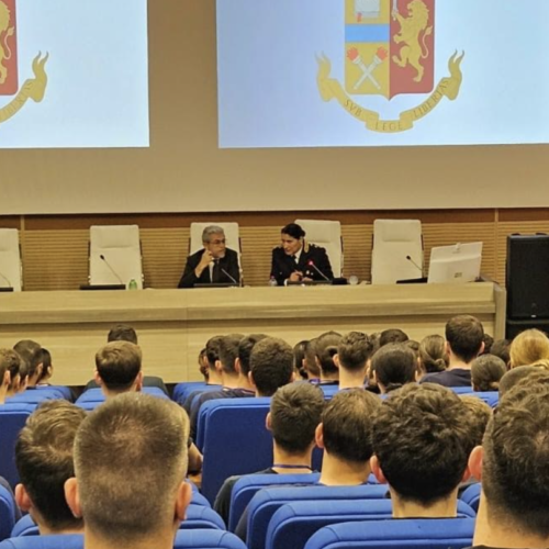 Scuola di Polizia, il benvenuto del questore Grassi ai nuovi agenti