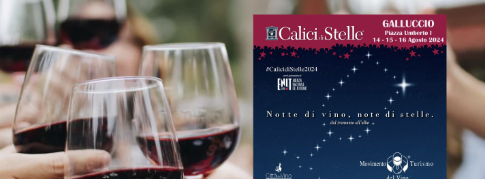 Calici di Stelle. A Galluccio tra degustazione musica e cibo