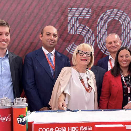 Coca-Cola HBC Italia, i 50 anni della sede di Marcianise