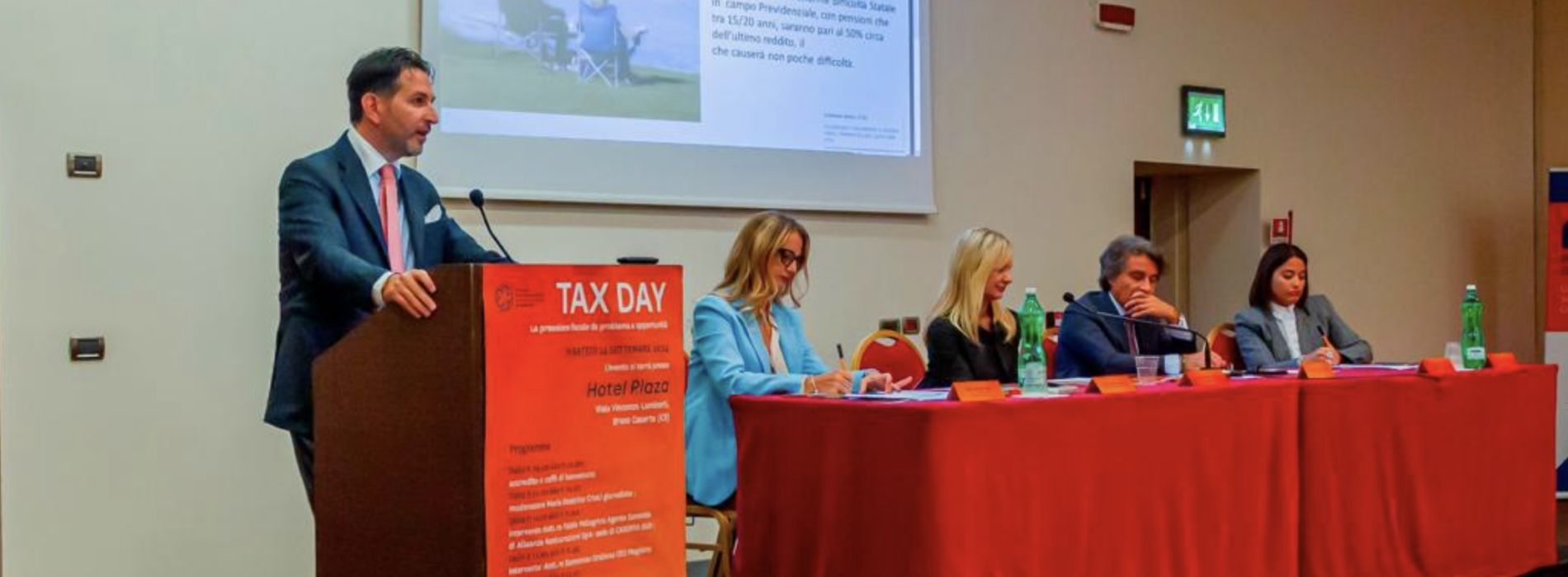 Tax Day. Affollato incontro di Alleanza Assicurazioni al Plaza