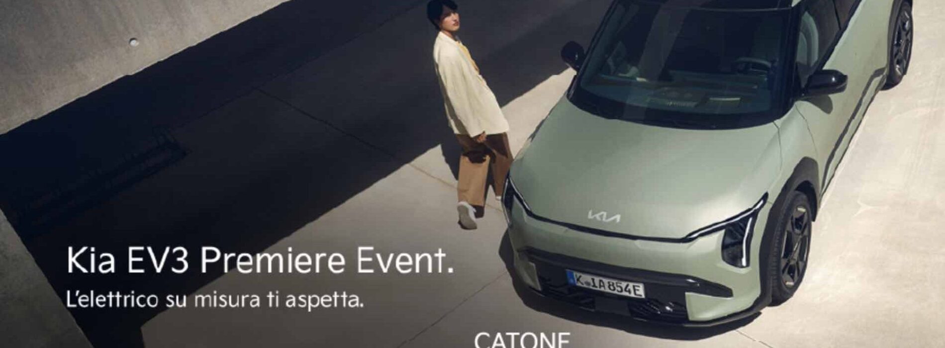 Catone Automotive Group, première Kia EV3 nello showroom di San Nicola La Strada