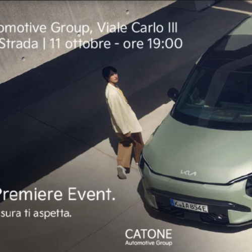 Première in Campania per la Kia EV3, showroom Catone Automotive Group