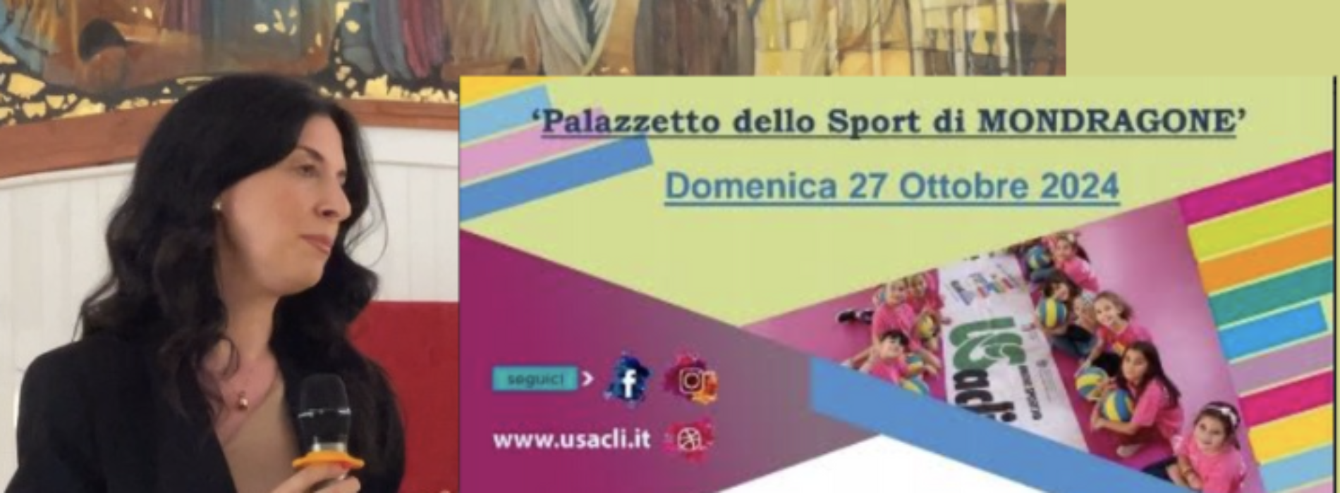 Settima Giornata dello Sport, UsAcli al Palazzetto di Mondragone