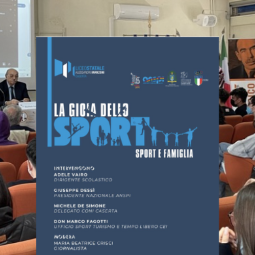 La gioia dello sport, al liceo Manzoni l’importate evento formativo