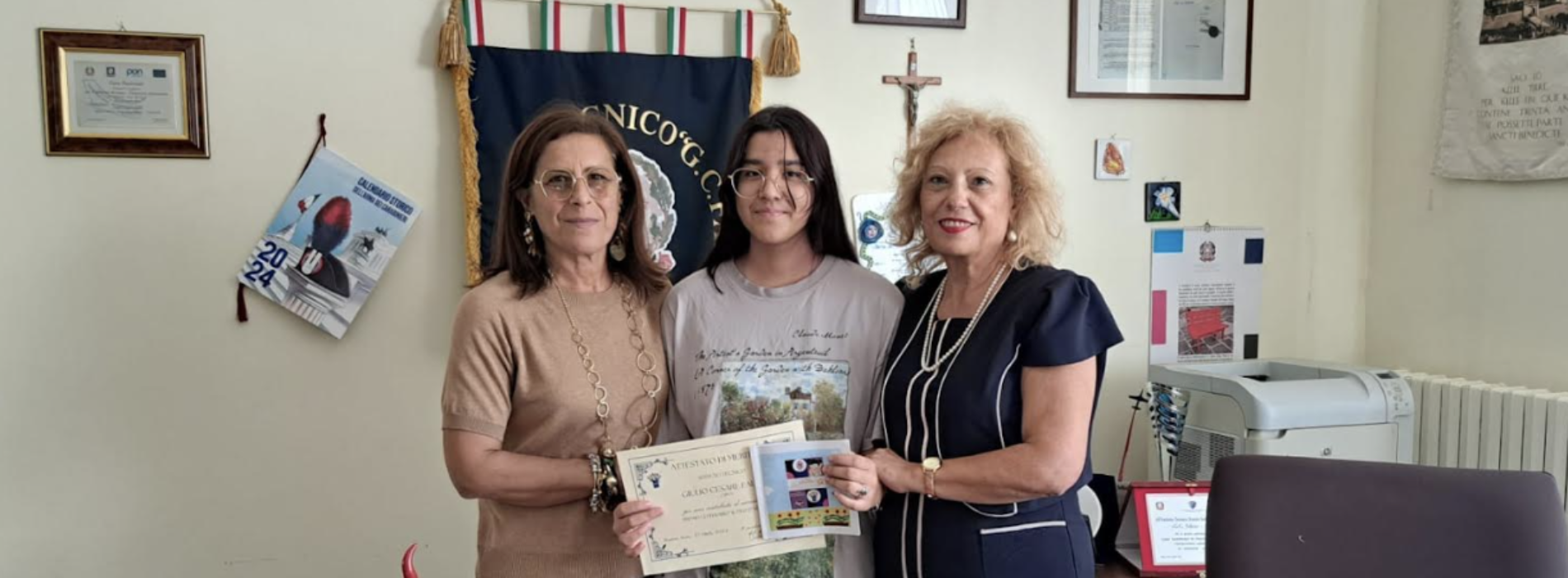 Concorso Il Filo di Arianna, al “Falco” di Capua il primo premio