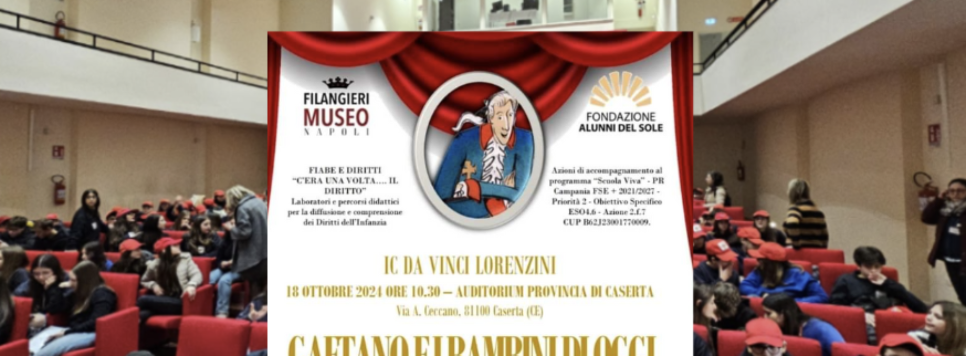 Gaetano e i bambini di oggi, va in scena l’IC Da Vinci-Lorenzini