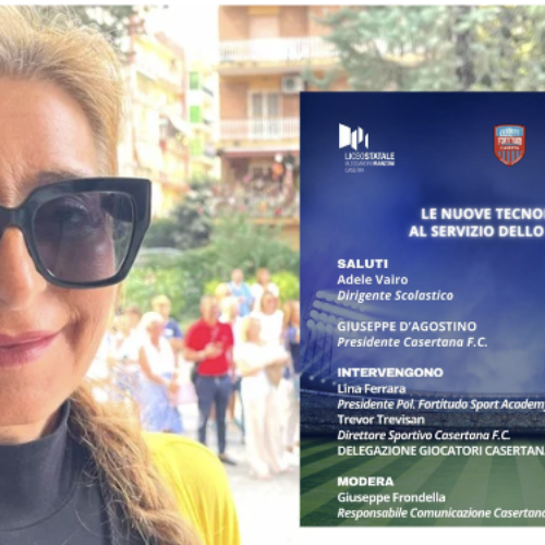 Sport…di Classe, al liceo Manzoni arriva la Casertana FC