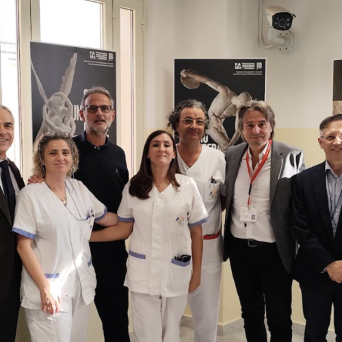 Siamo un’opera d’arte, la mostra inaugurata all’Ospedale di Caserta