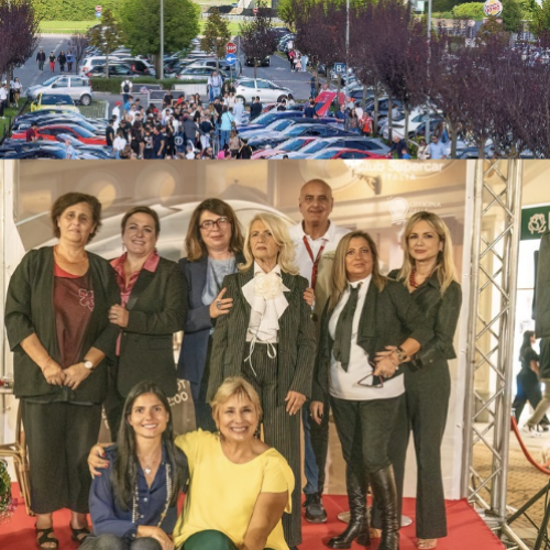 Royal Cars a La Reggia Outlet. Officina delle Idee premia le donne