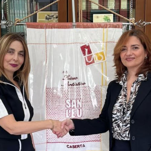 Liceo Artistico San Leucio, una firma per Rosso Vanvitelliano