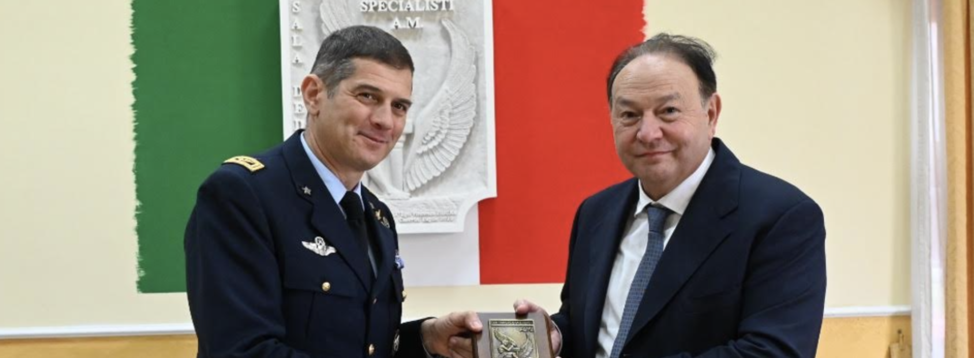 Aeronautica Militare, il presidente Oliviero alla Scuola Specialisti