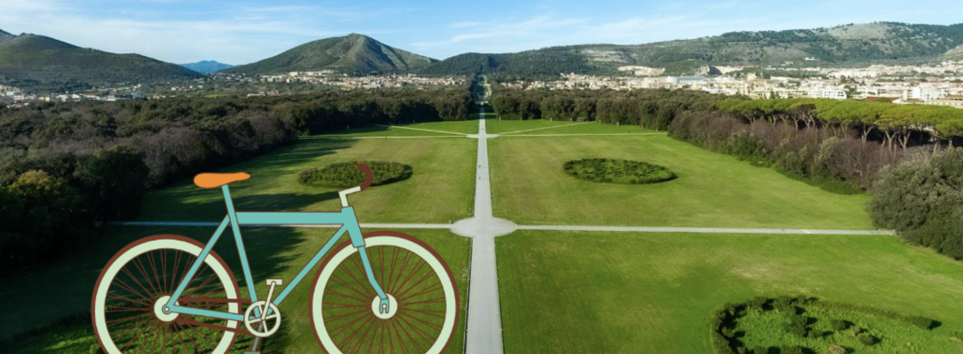 Reggia di Caserta, bando per il servizio noleggio bici nel Parco