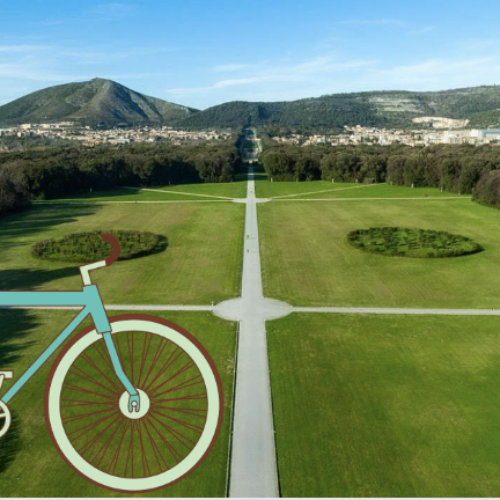 Reggia di Caserta, bando per il servizio noleggio bici nel Parco