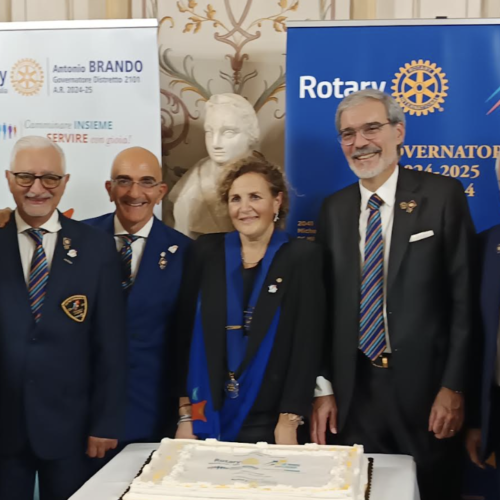 Rotary del Distretto 2101 a Caserta, con Triveneto, Puglia e Sicilia