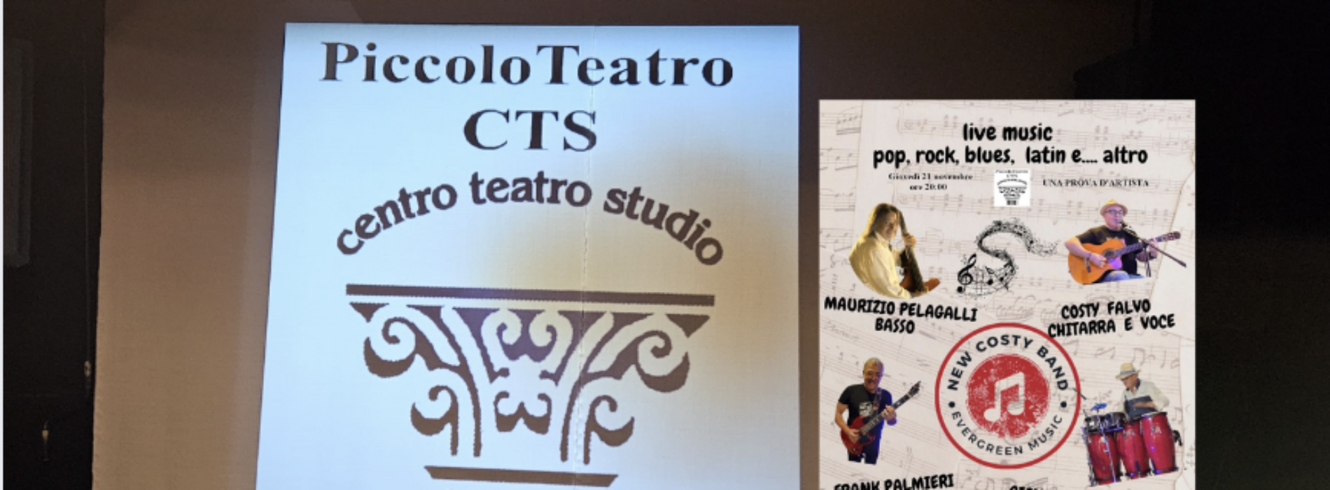 New Costy Band, al Cts di Caserta per il “giovediamoci”