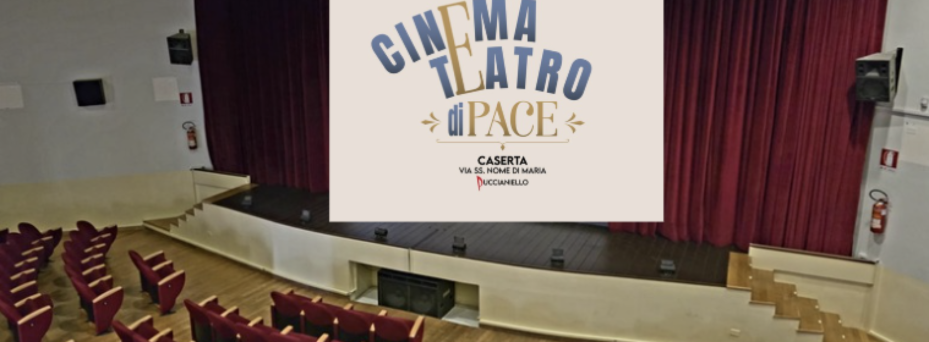 Cinema Teatro di Pace, apre a Caserta dal primo gennaio