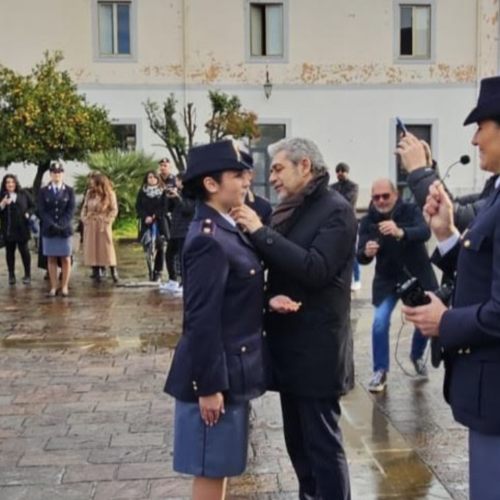 Polizia di Stato. 227° Corso per allievi agenti, consegnati gli alamari