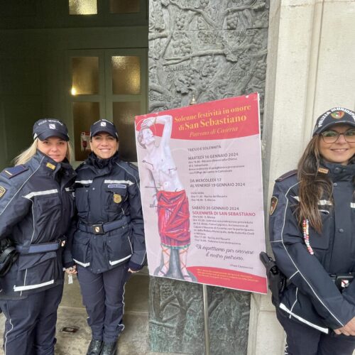 Polizia Municipale, a Caserta la Festa regionale di San Sebastiano