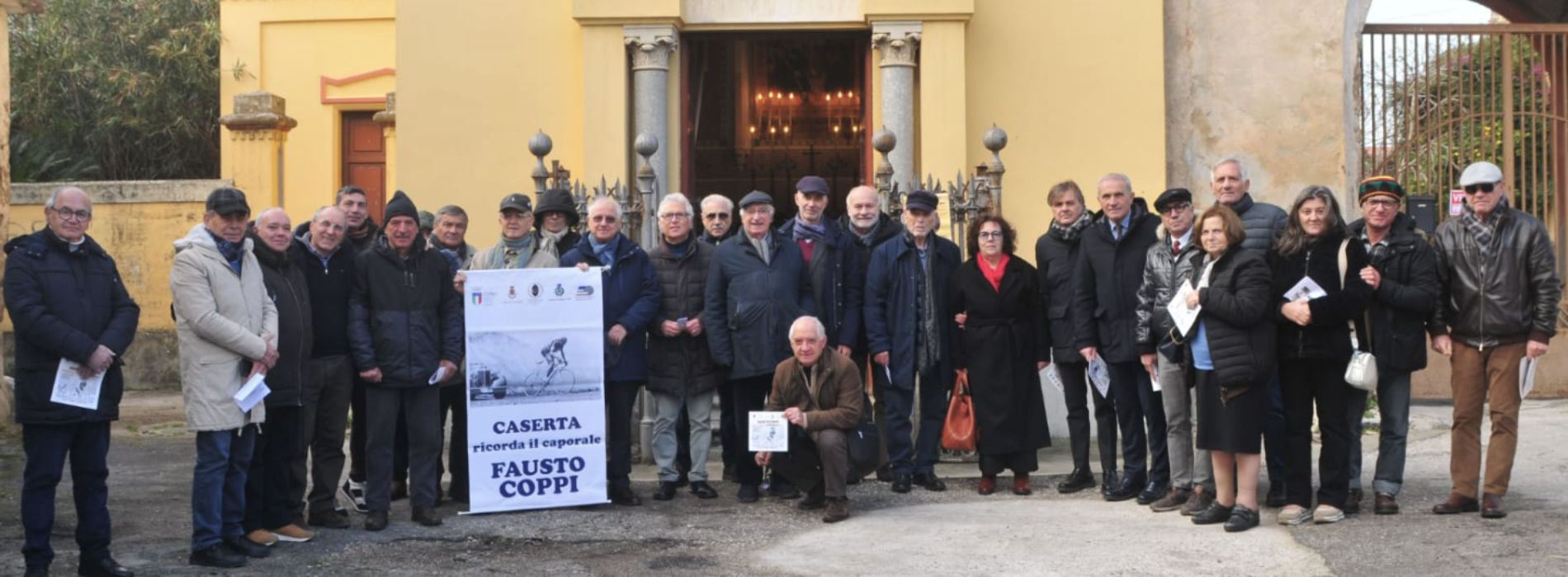 Caserta ha omaggiato Coppi, il campionissimo visse a Ercole