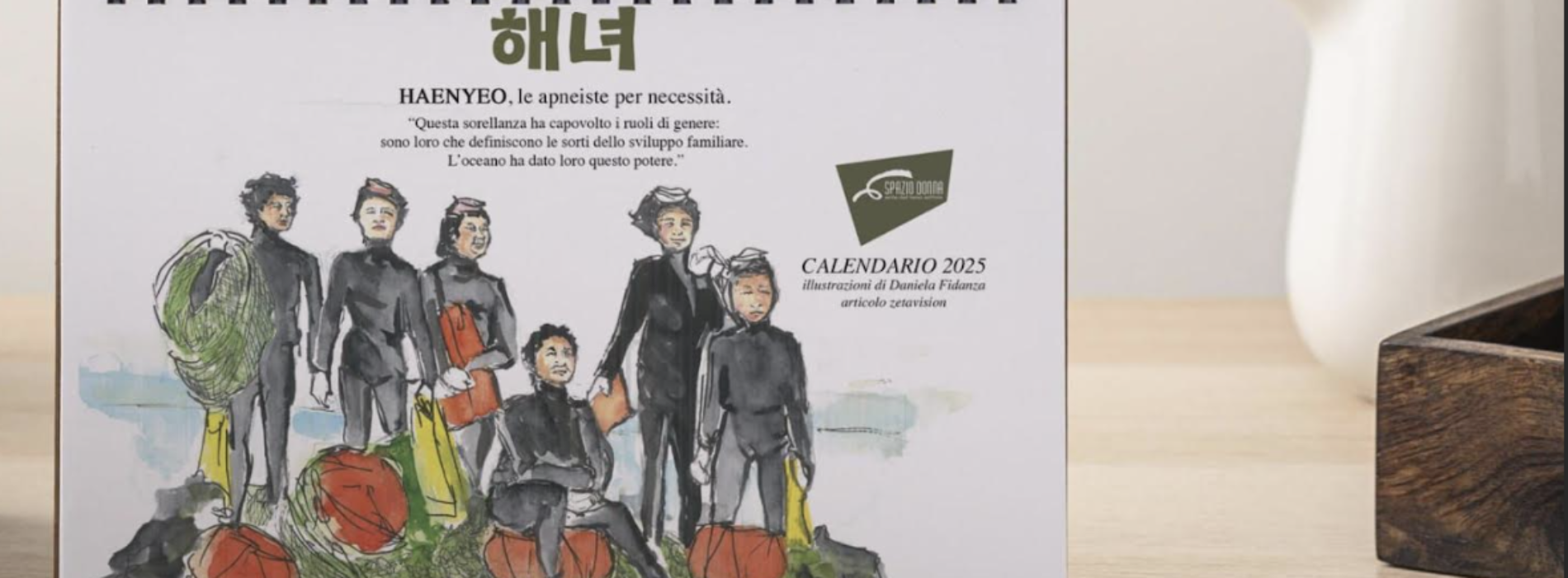 Haenyeo. Spazio Donna presenta il calendario del 2025