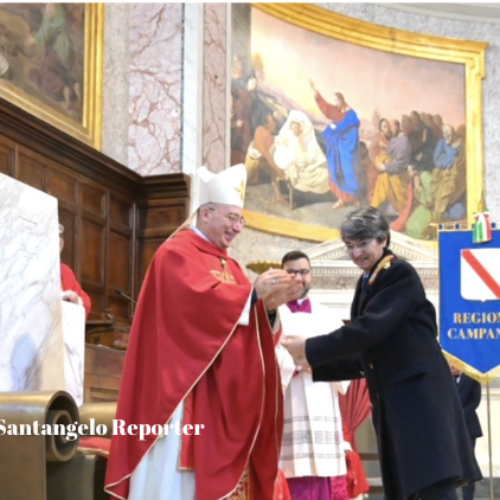 San Sebastiano, Caserta e la polizia municipale festeggiano