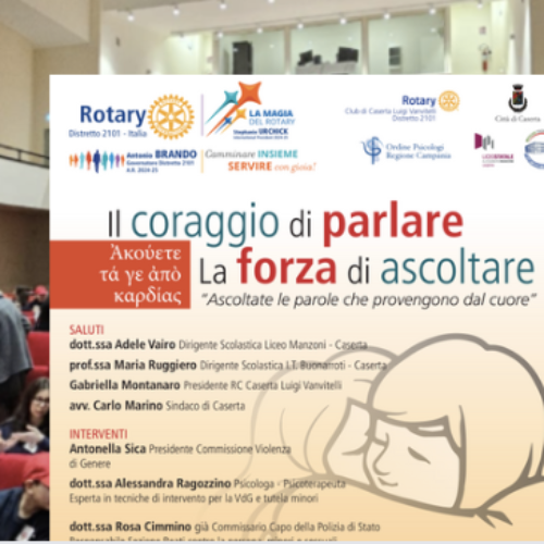 Politiche di genere. Il Manzoni con il Rotary Club Vanvitelli all’Auditorium