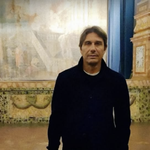 Il Conte alla Reggia, prato borbonico per il mister del Napoli