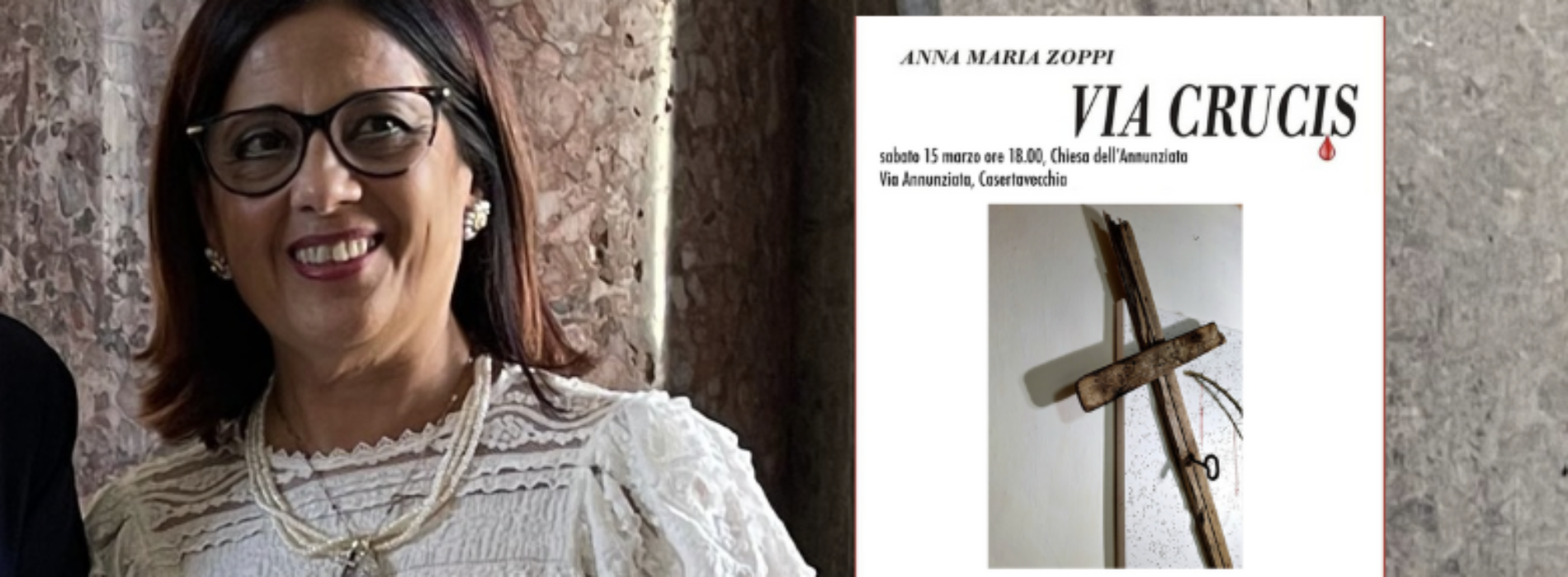 Via Crucis, la mostra di Anna Maria Zoppi a Casertavecchia