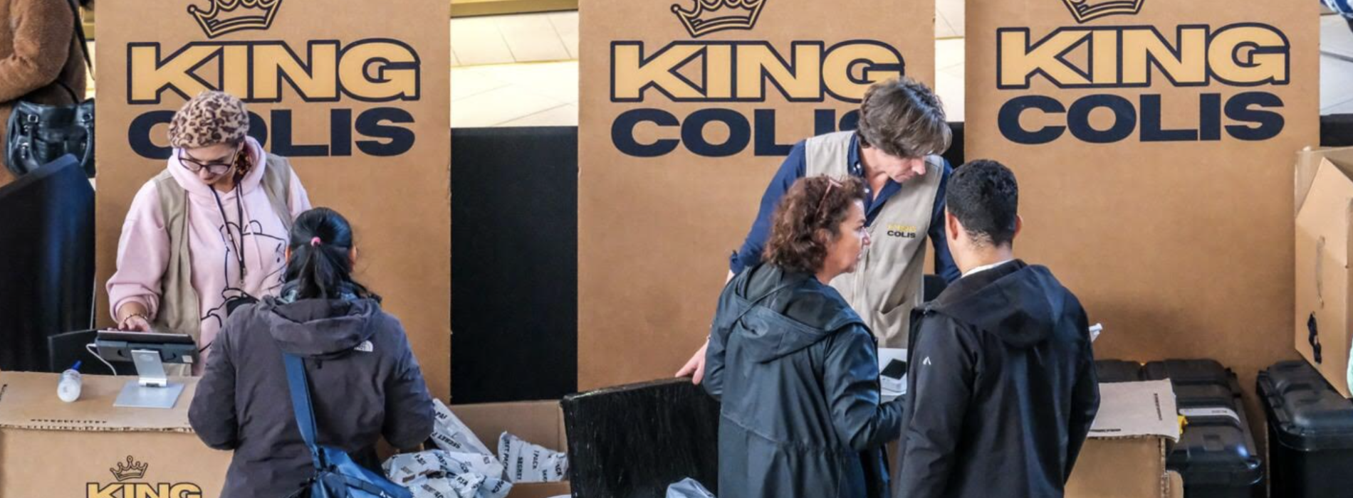 Centro Campania, il pop-up store di King Colis a Marcianise